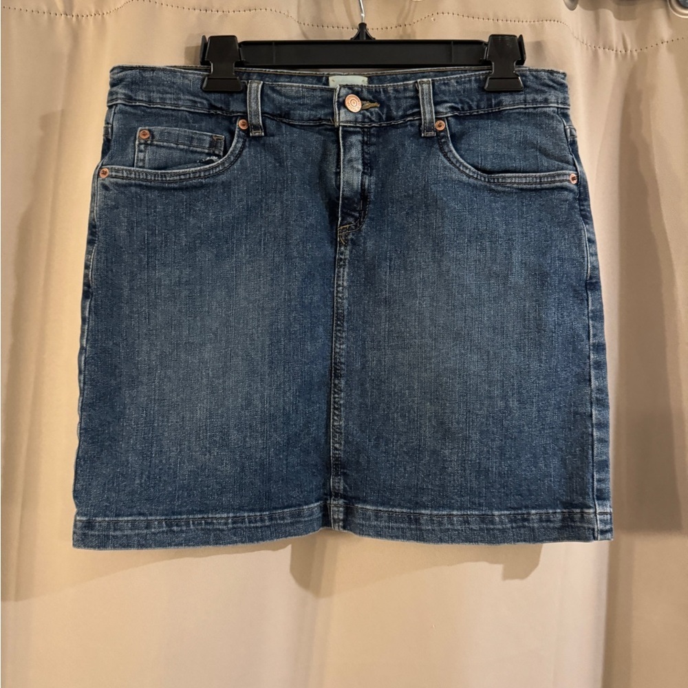 G.H. Bass & Co. Classic Blue Mini Skirt